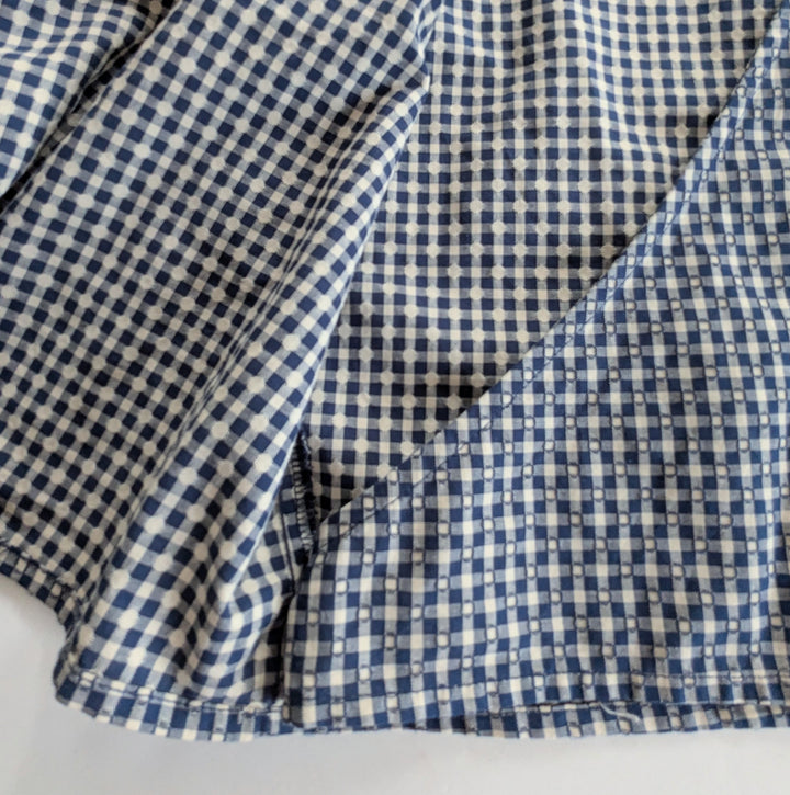 Madewell Plaid Wrap Top Size XS