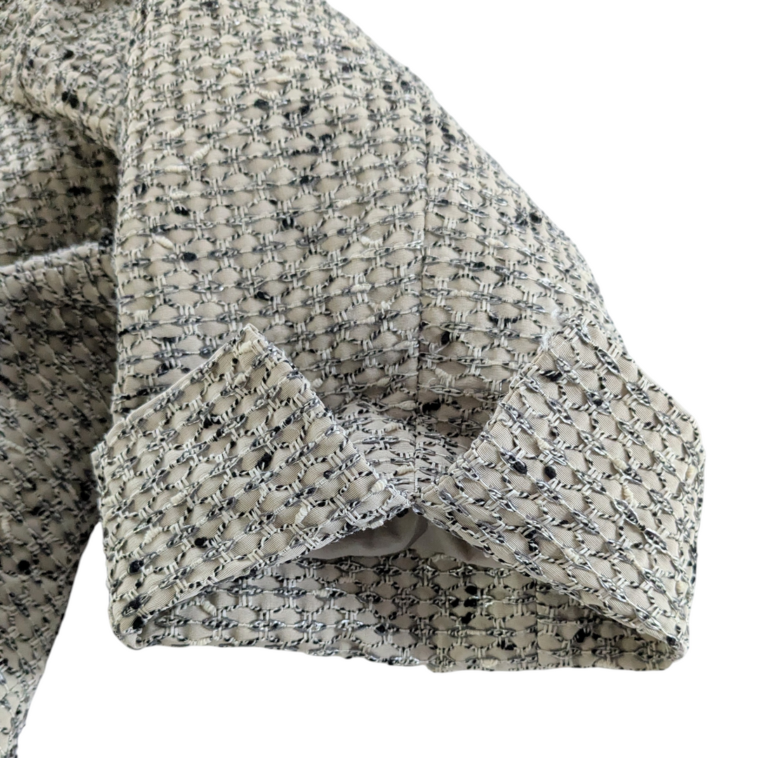 Lafayette 148 Tweed Top Coat Size 16