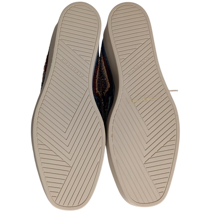Robert Clergerie Lisa Raffia Wedge Oxfords Size 36