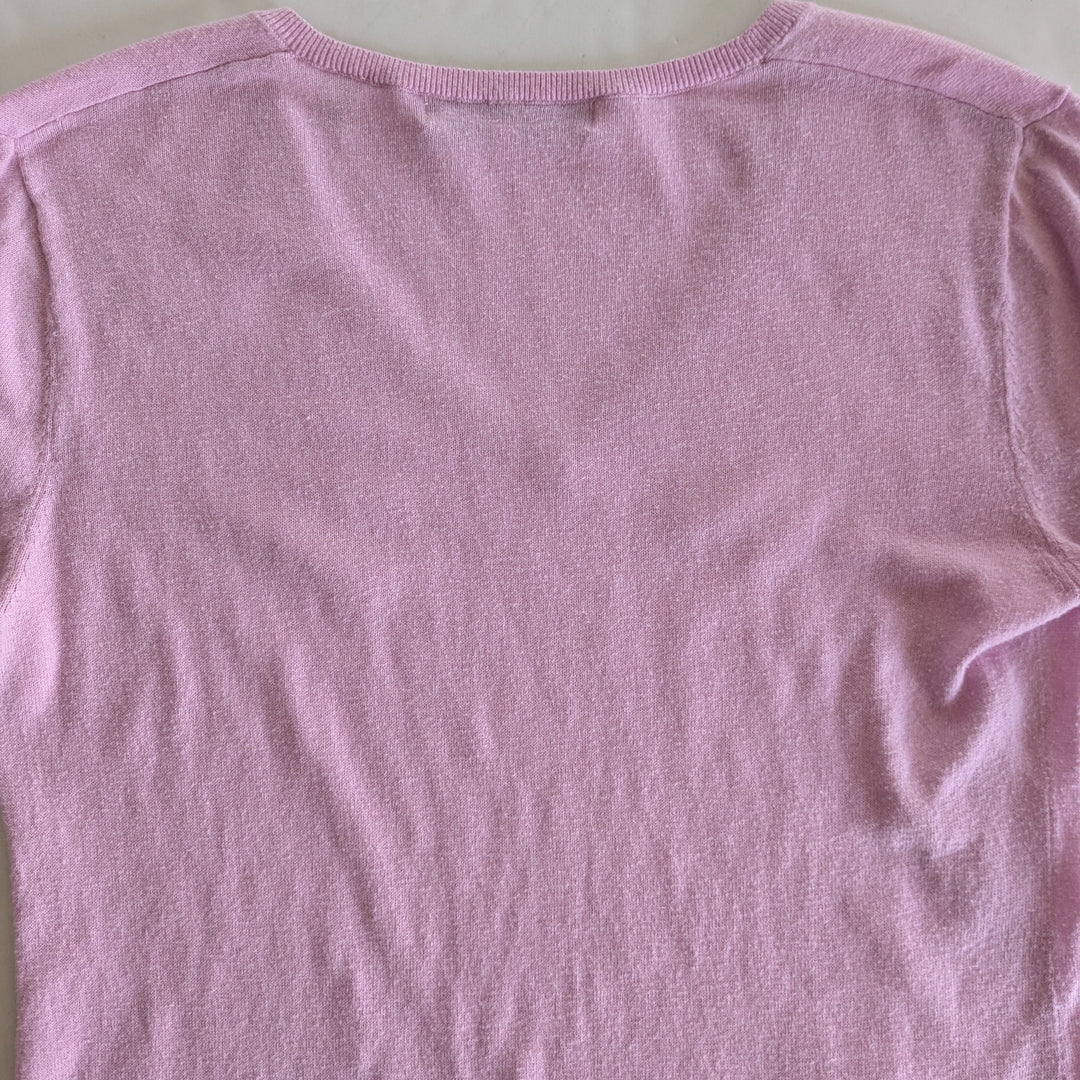 The Line Cotton/Silk Blend Sweater Size Medium