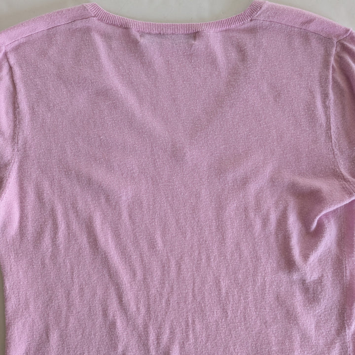 The Line Cotton/Silk Blend Sweater Size Medium
