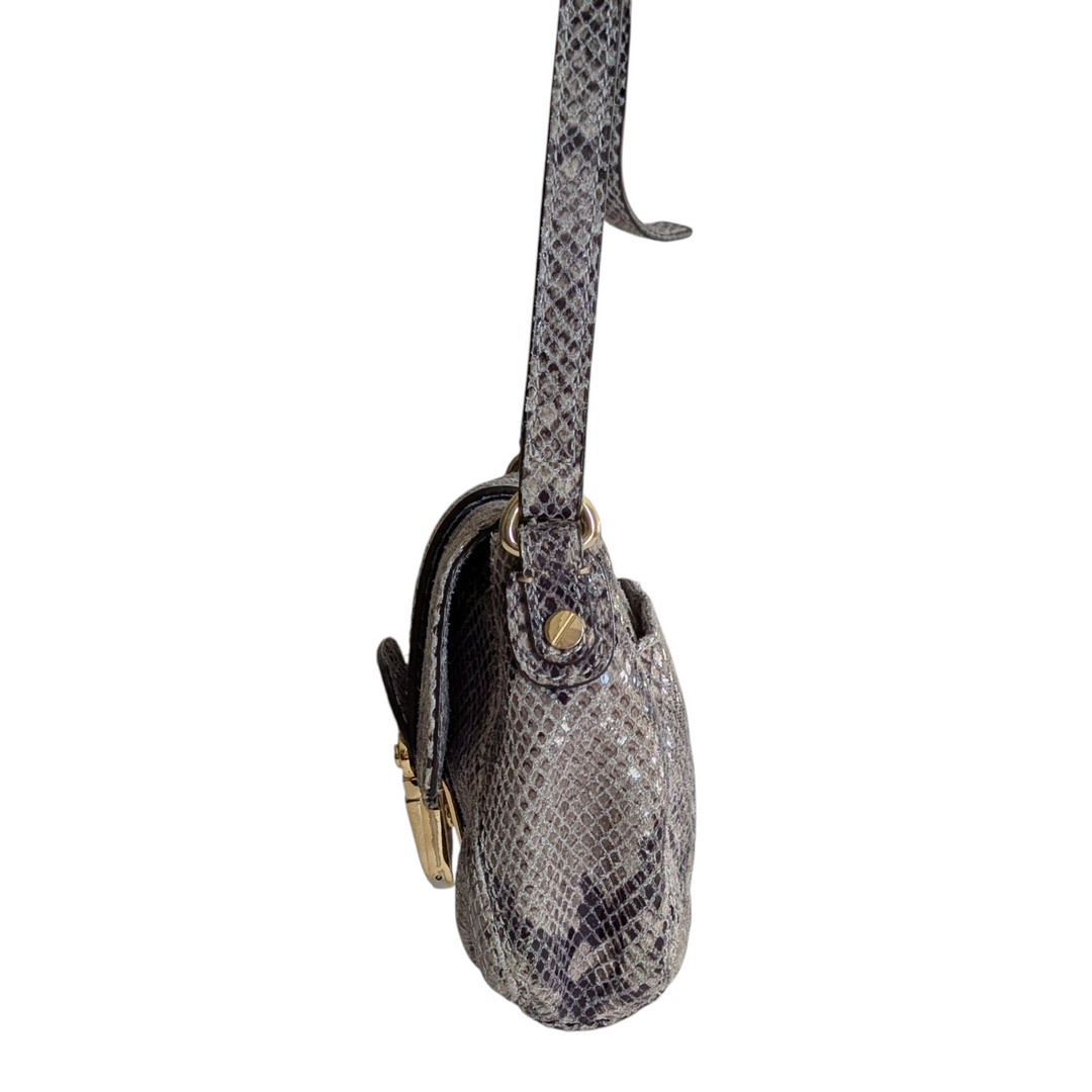 MICHAEL Michael Kors Charlton Snakeskin Crossbody