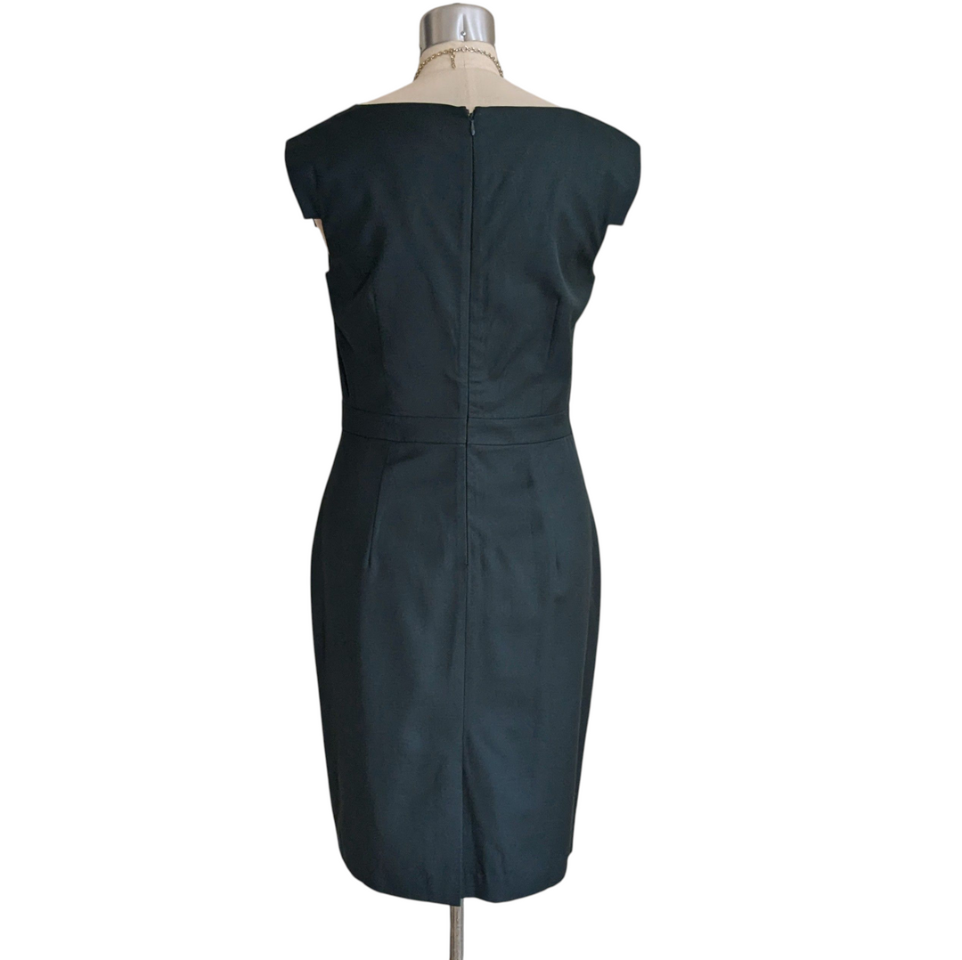 Ann Taylor Forest Green Dress Size 10 NWT