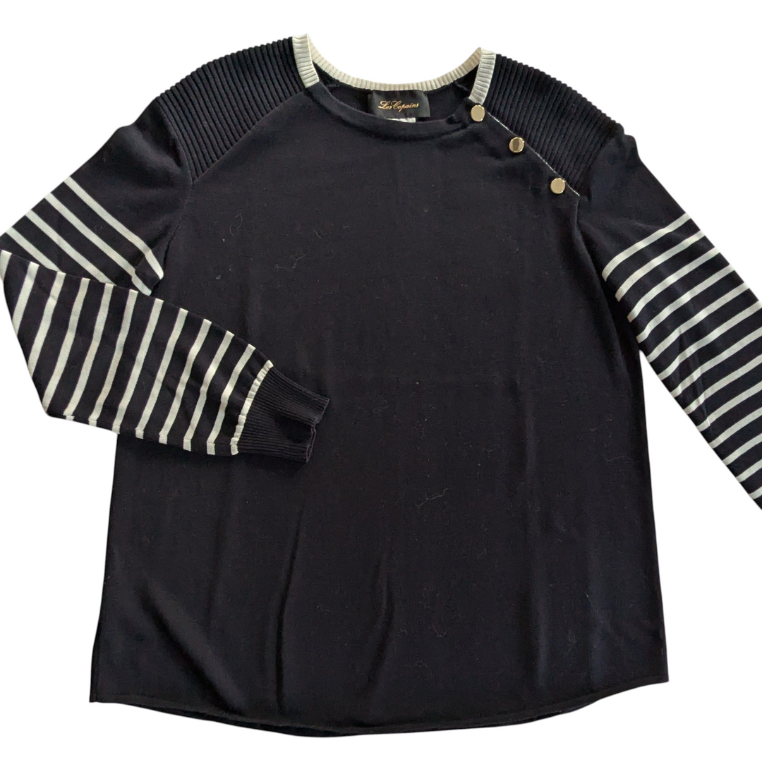 Les Copains Cotton Sweater Size 48/12