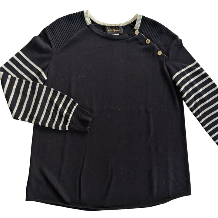 Les Copains Cotton Sweater Size 48/12