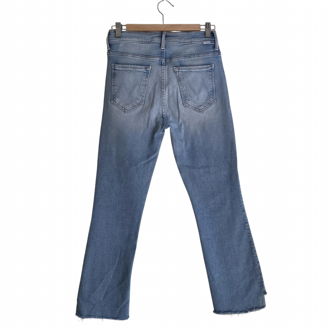 Mother The Insider Crop Step Fray Jeans Size 28