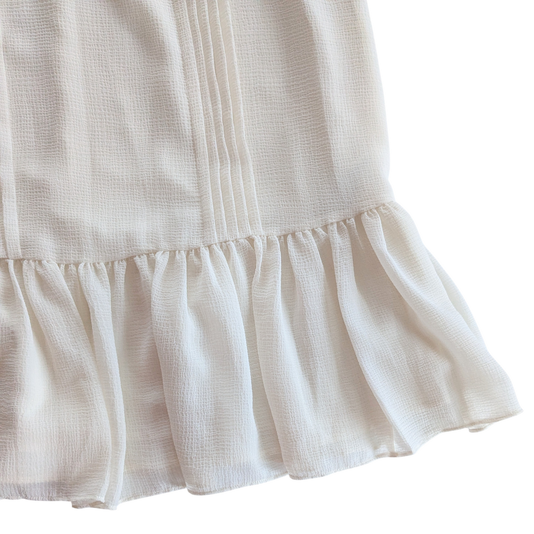 Reiss Esme Shift Dress in Cream Size 6