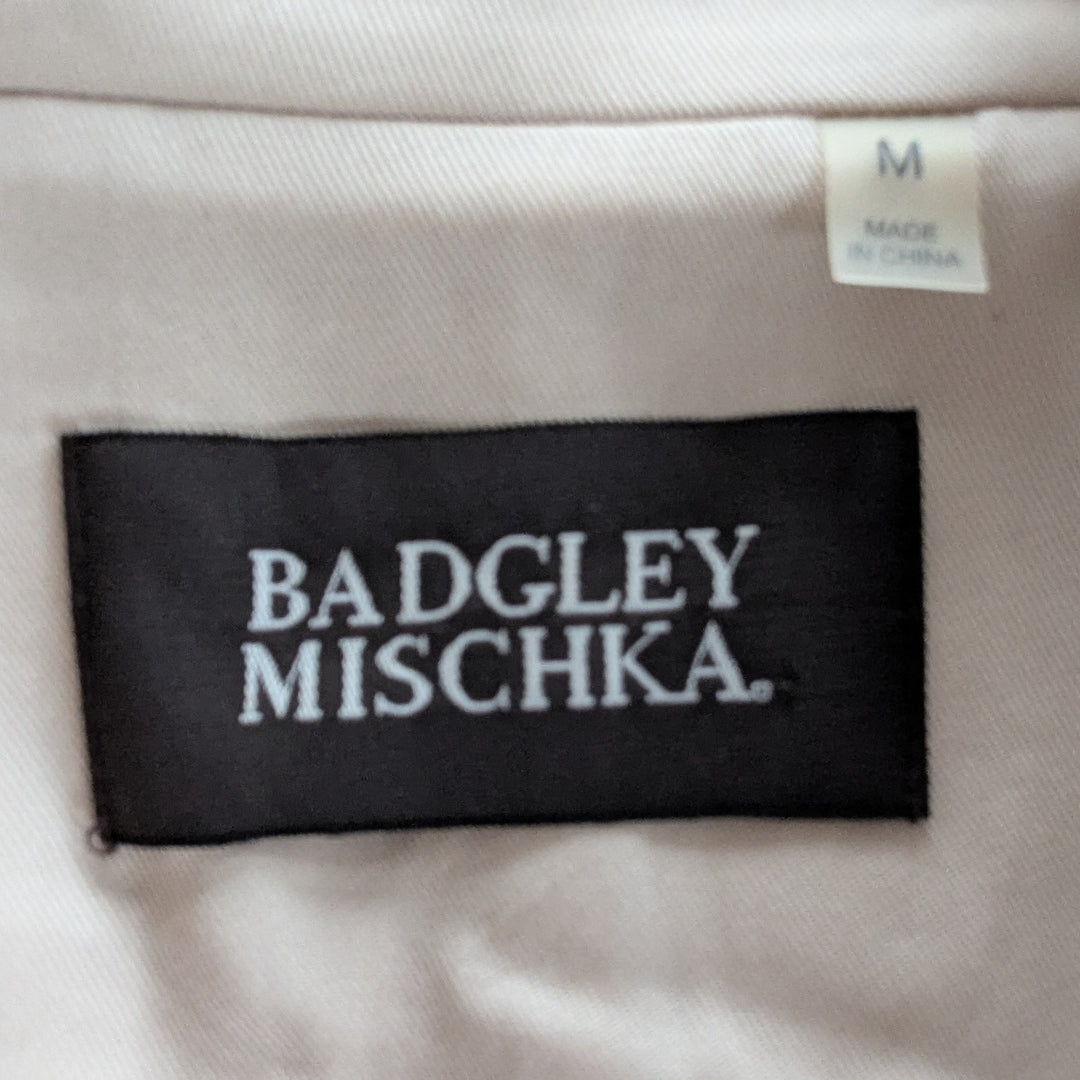 Badgley Mischka Trench Coat Size Medium