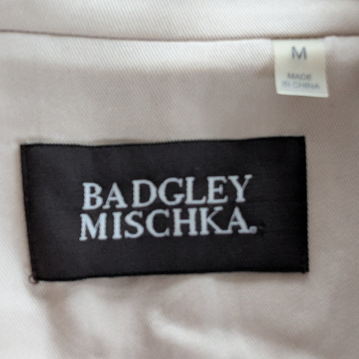 Badgley Mischka Trench Coat Size Medium