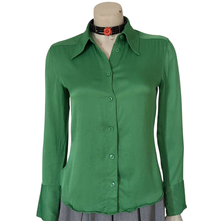 Zara Satin Blouse Size XS