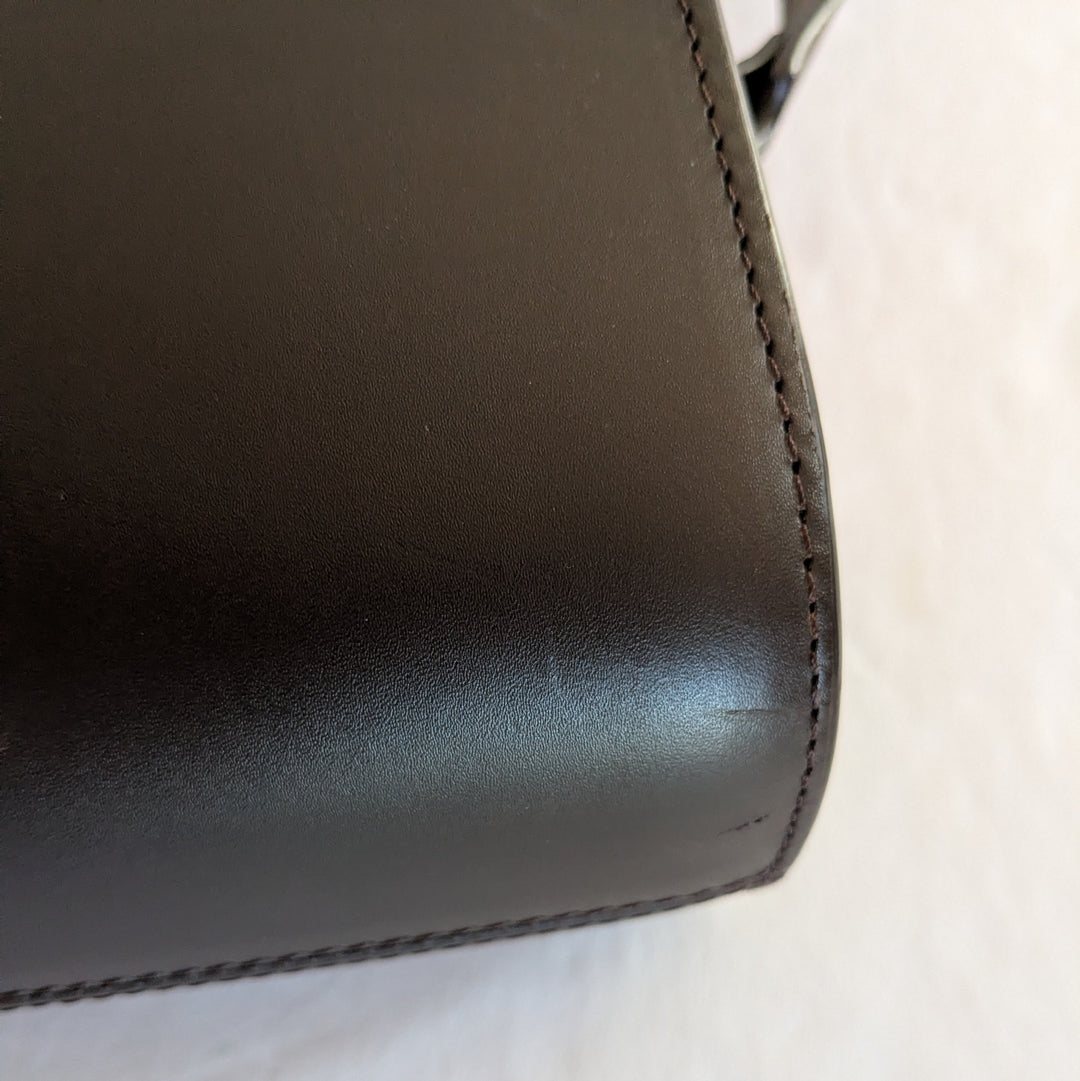 A.P.C. Leather Demi Lune Bag