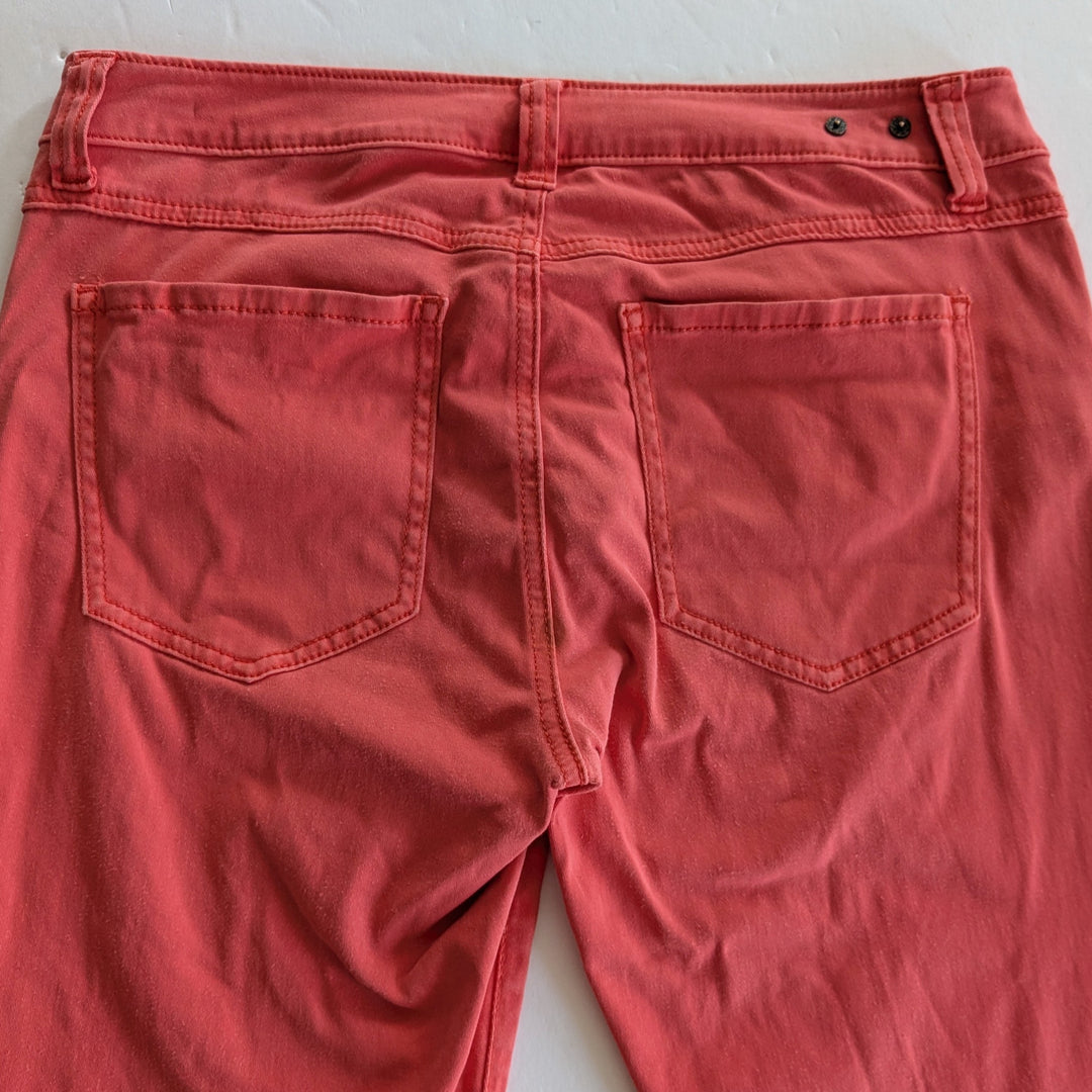 CAbi Lobster Pigment Skinny Jeans Size 6