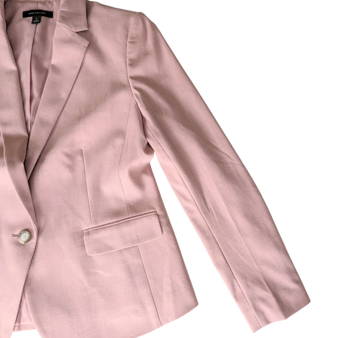 Ann Taylor Pink Blazer Size 10