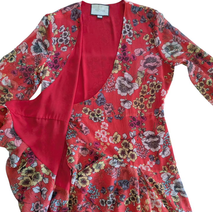 Alexis Wrap Dress Size Medium