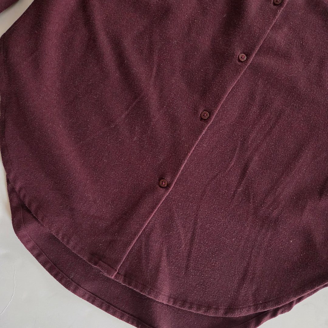 Kit & Ace Burgundy Shacket Size Small