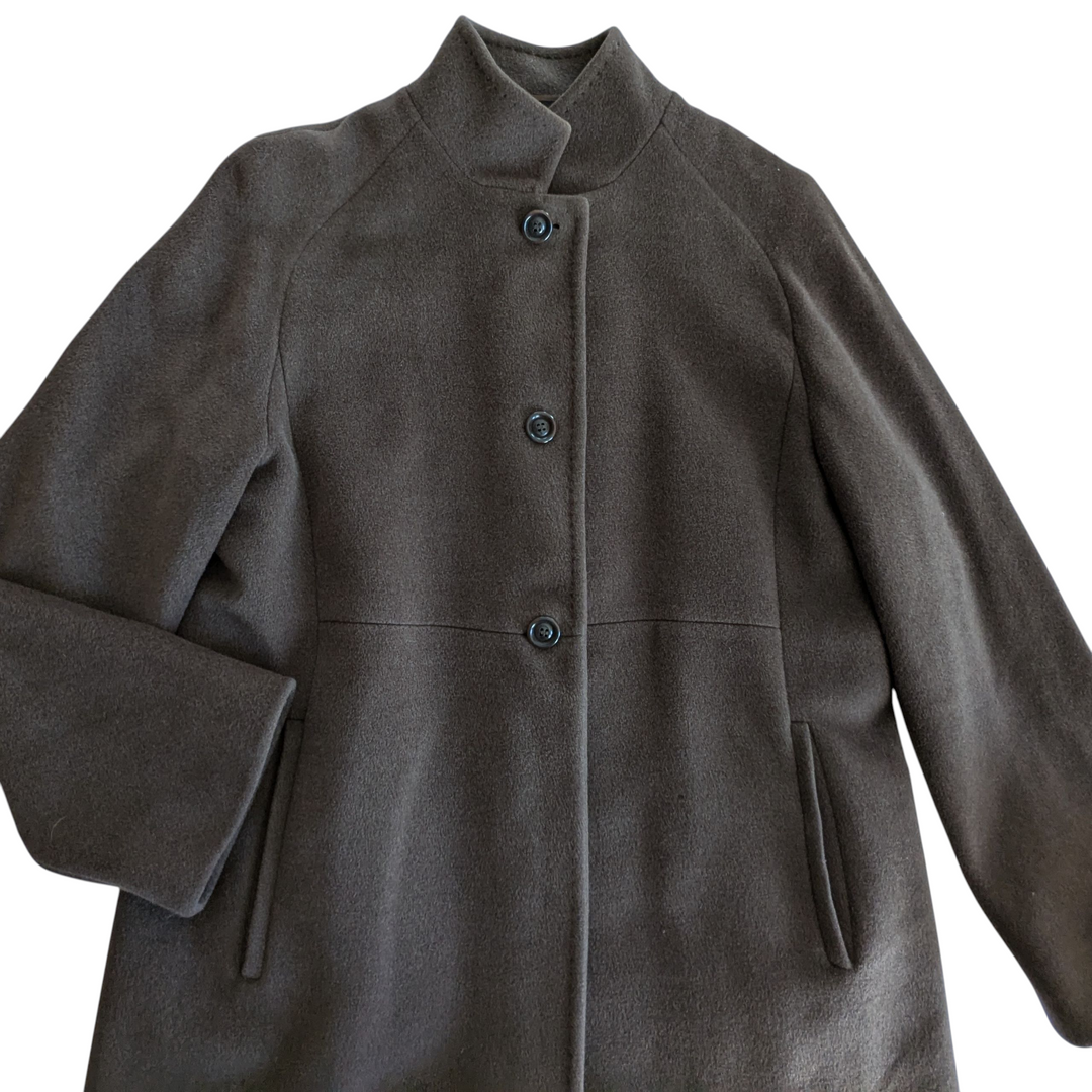 MaxMara Long Wool Coat Size 14