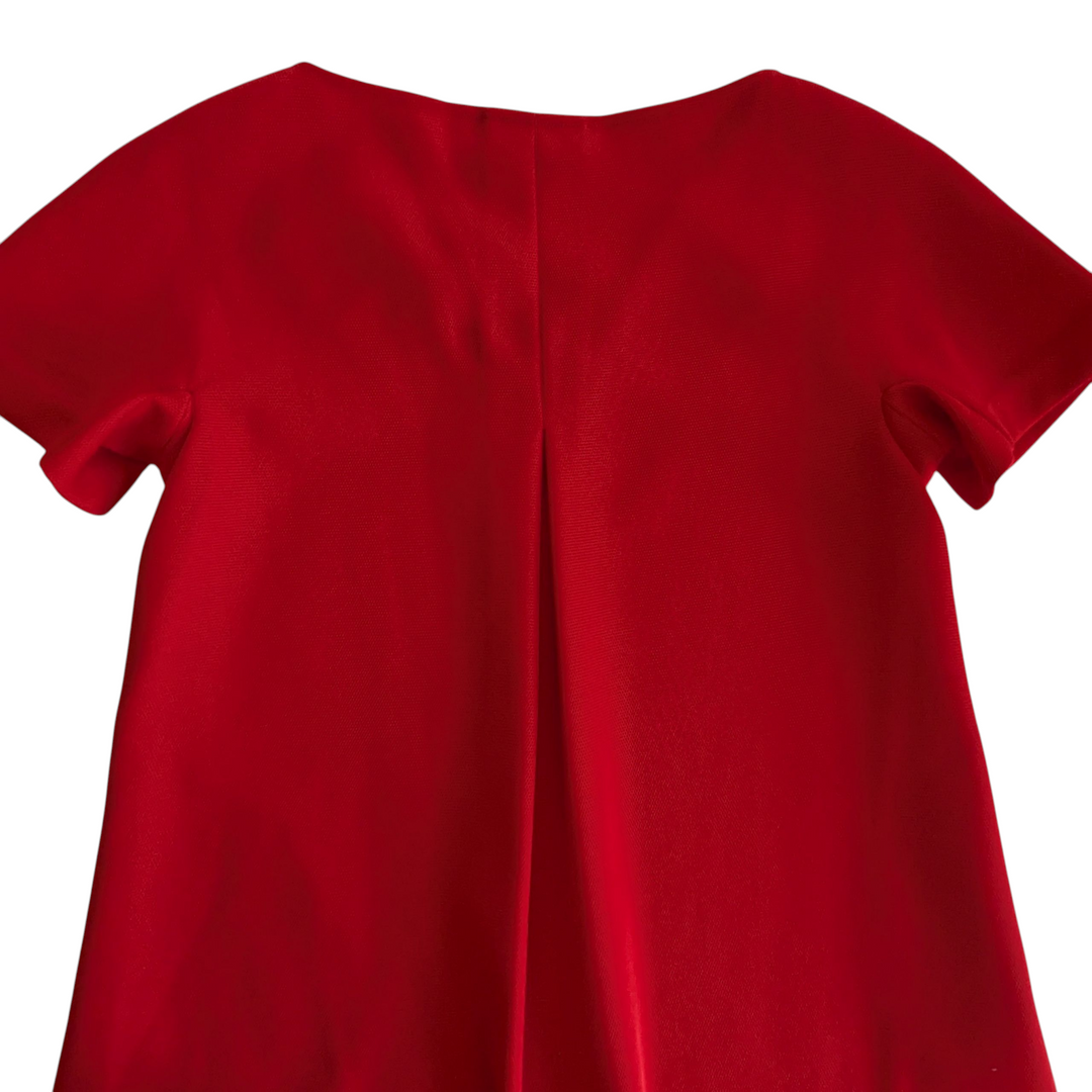 Adolfo Dominguez Red Pique Dress Size 40/6