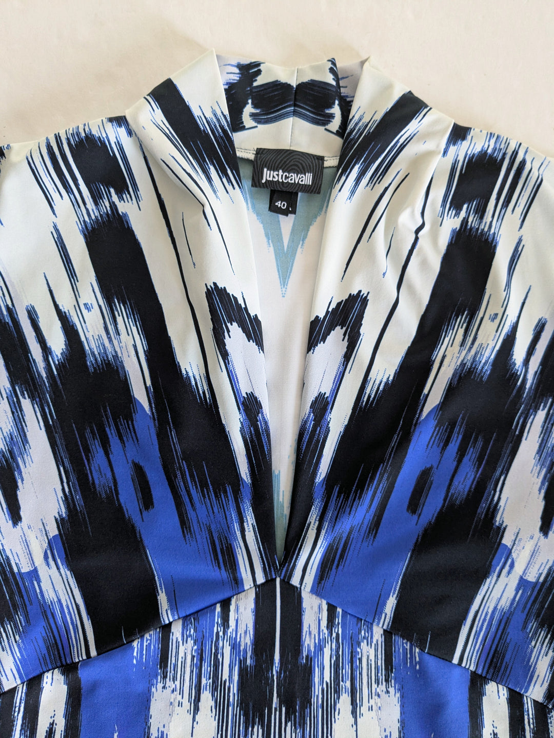 Just Cavalli Ikat Print Dress Size 40