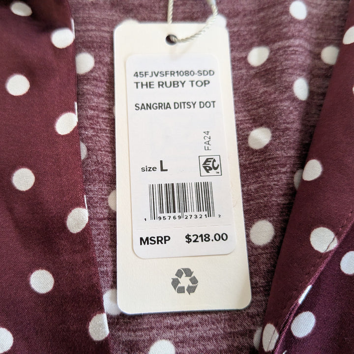 Favorite Daughter Cropped Blouse Size Large
