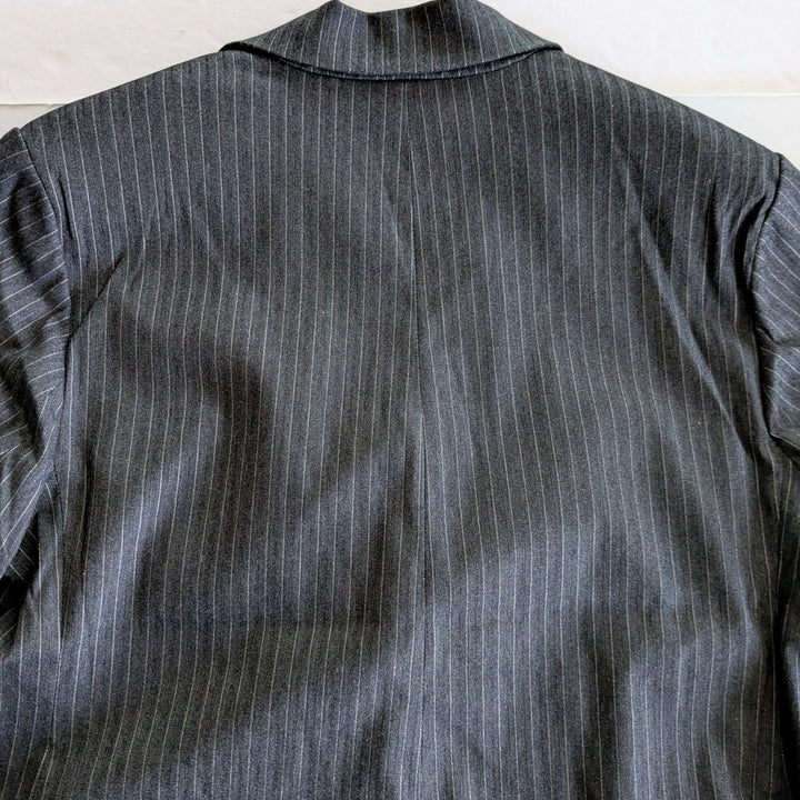 Maree Pour Toi Pinstripe Blazer with Applique Size 16