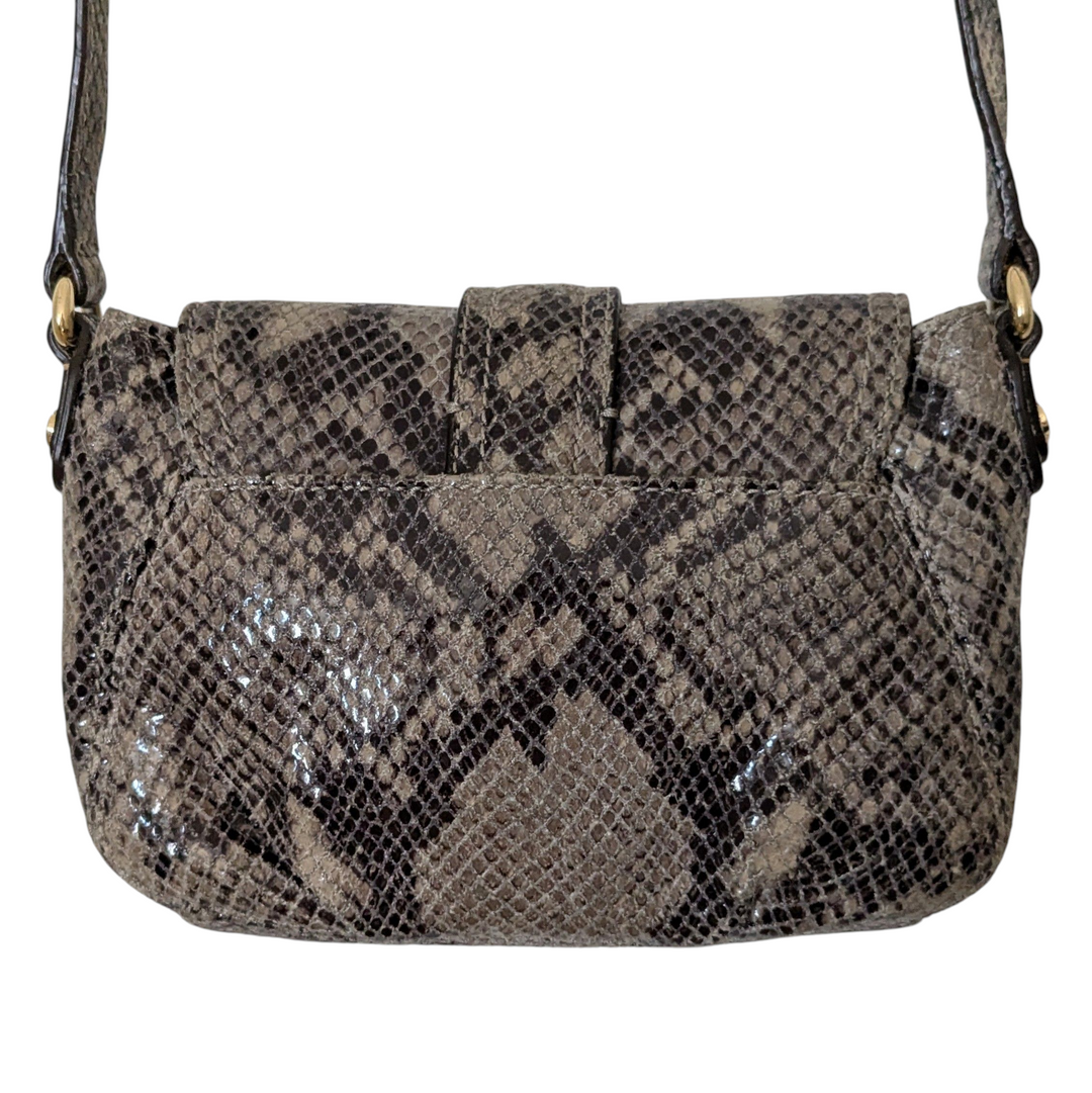 MICHAEL Michael Kors Charlton Snakeskin Crossbody