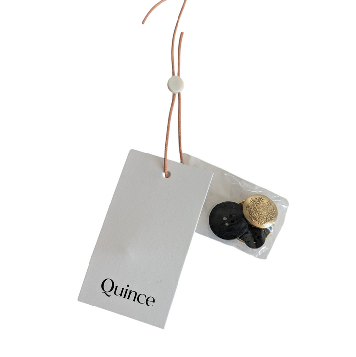 Quince Scuba Captain's Blazer with Fleeced Hoodie Liner Size L/XL