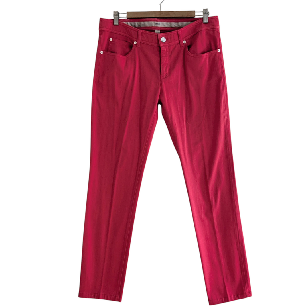 Armani Collezioni Red Jeans Size 31