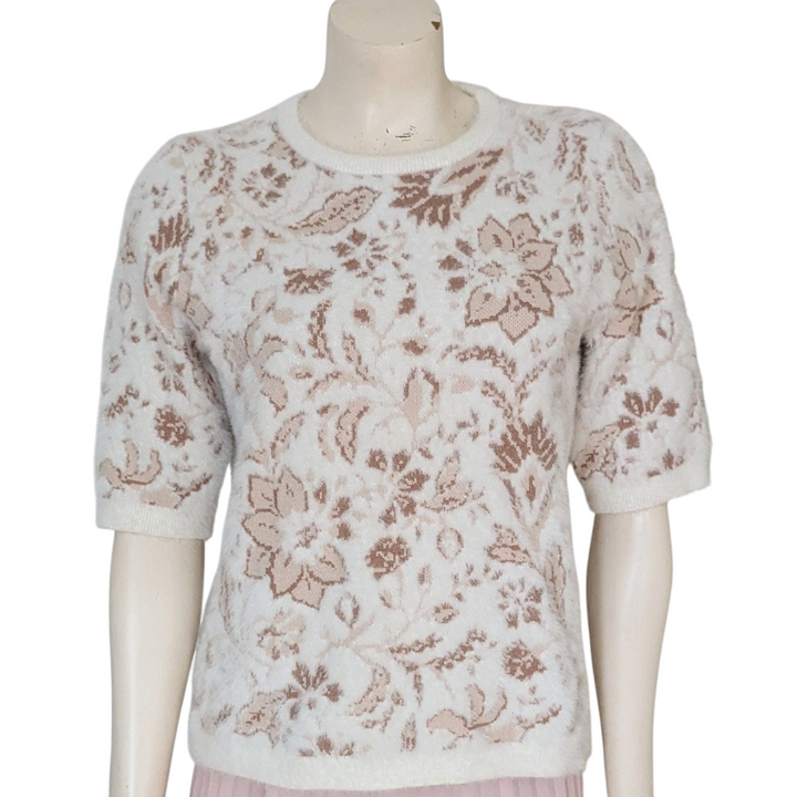 Rachel Zoe Animal Print Sweater Size Medium