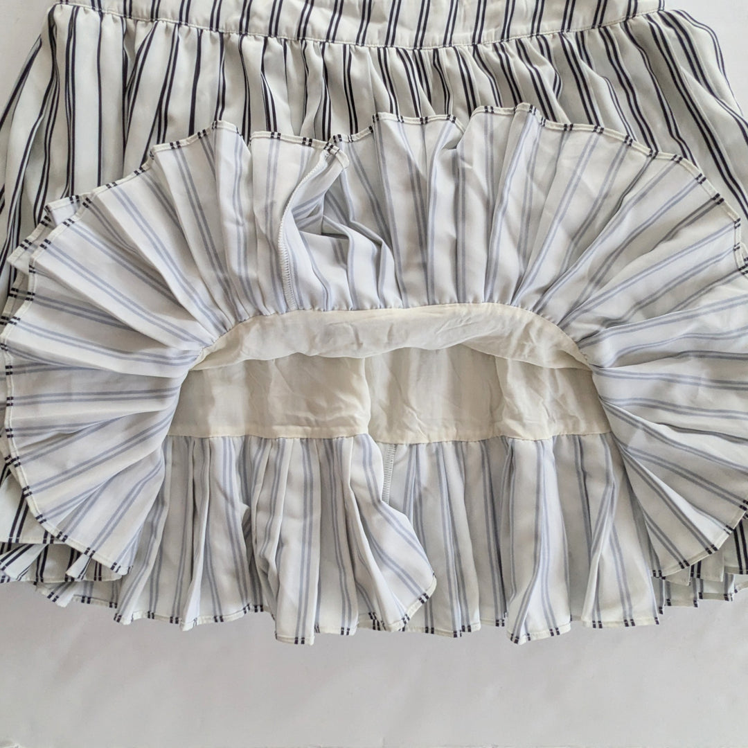 Anthropologie Maeve Flirty Layered Pleated Skirt Size XL