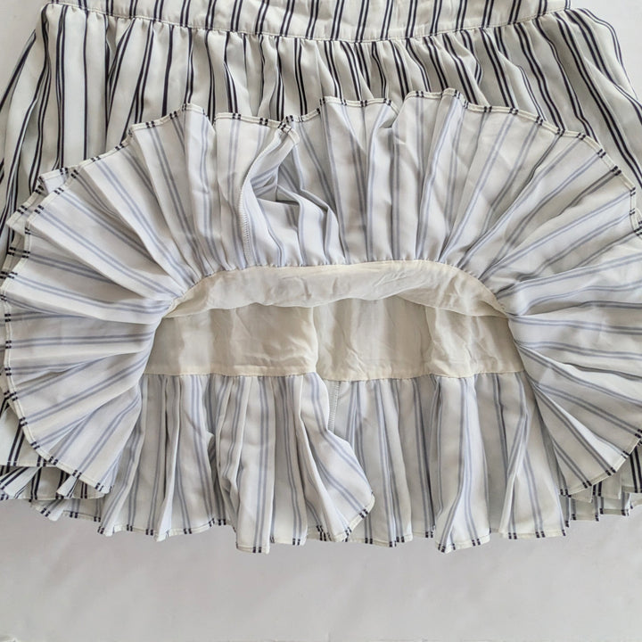 Anthropologie Maeve Flirty Layered Pleated Skirt Size XL