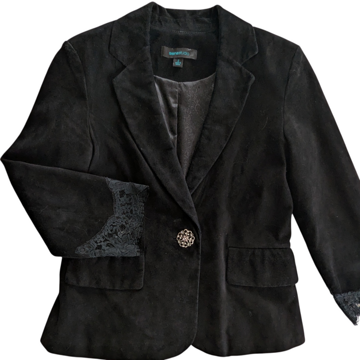 Siena Studio Suede Blazer Size 2