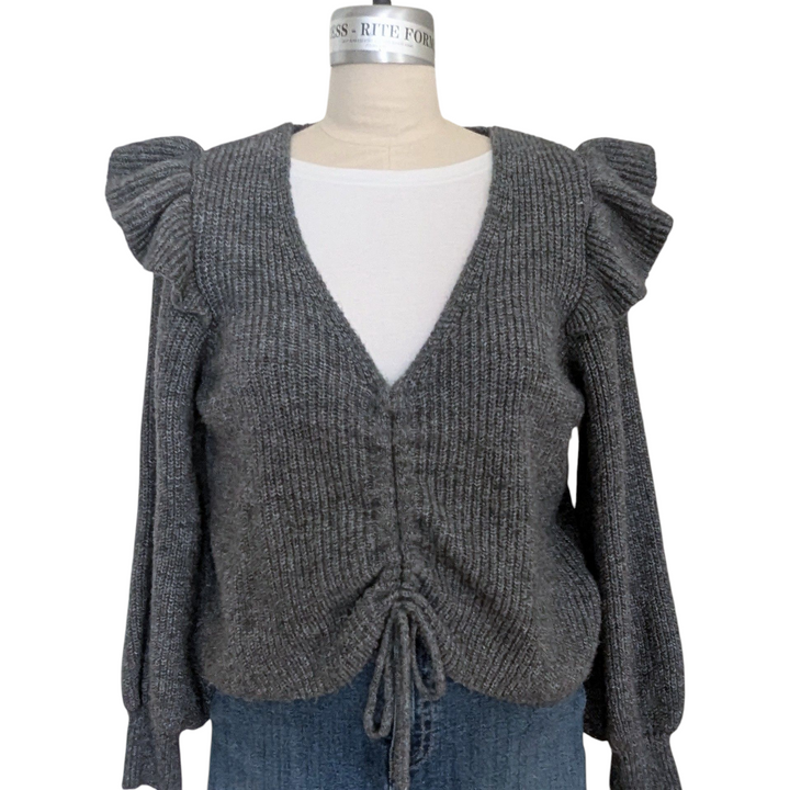 Anthropologie Daily Practice Cropped Sweater Size XL