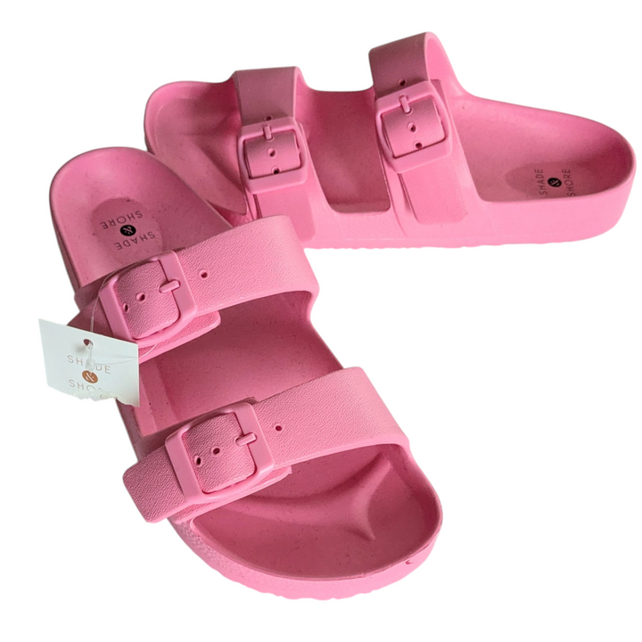 Sand & Shore Pink Sandals NWT