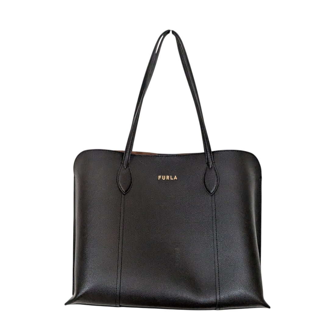 Furla Vittoria Leather Tote Bag