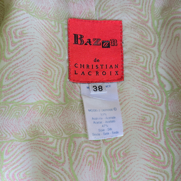 Bazar by Christian Lacroix Vintage Cropped Blazer