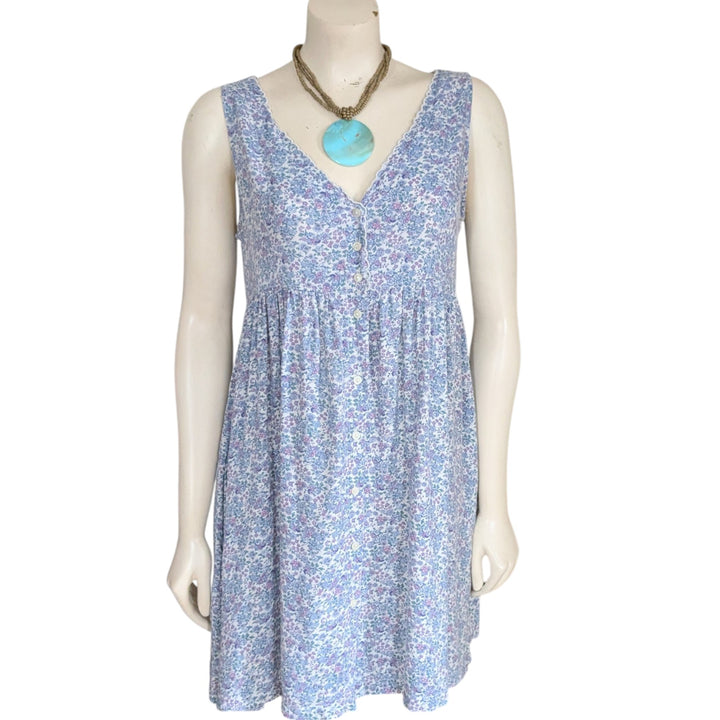 Vintage Denim & Supply by Ralph Lauren Floral Print Dress Size Small