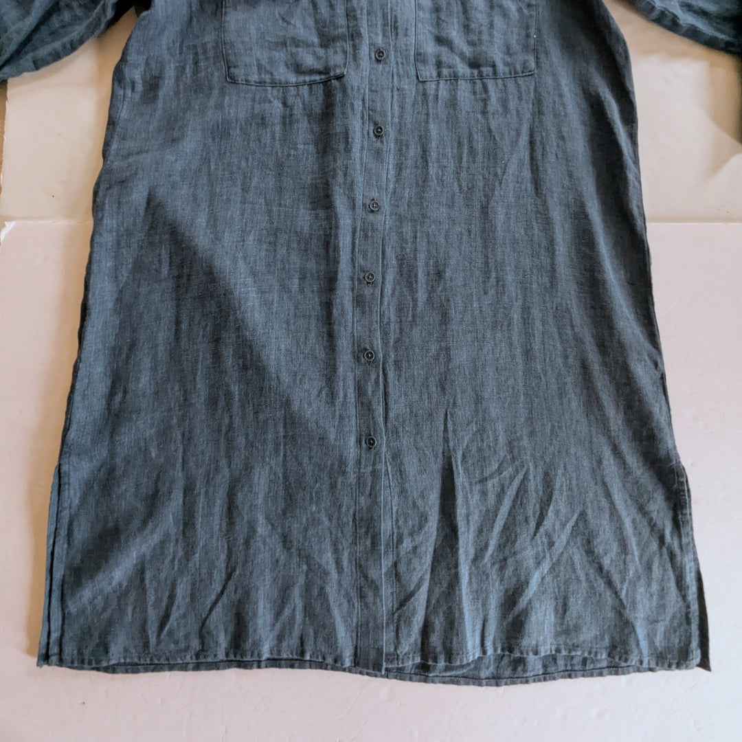 Eileen Fisher Linen Dress Size Large