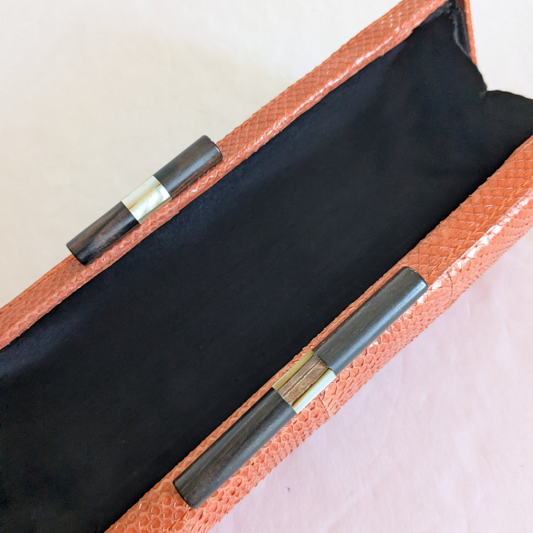 Marjorie Renner Paris Leather Clutch
