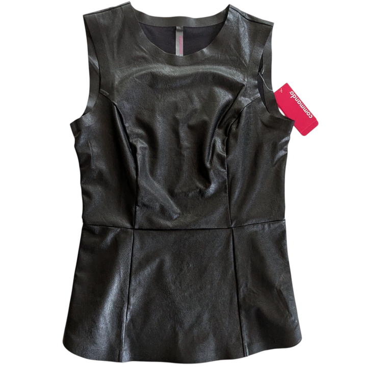 Commando Faux Leather Top Size Small