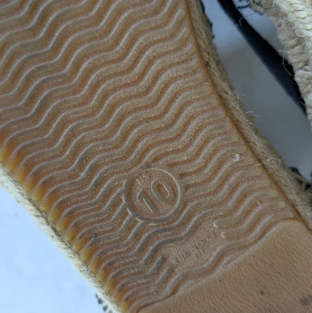 Soludos Denim Espadrilles Size 10
