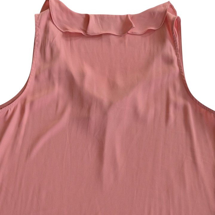 White House Black Market Pink Top Size Large