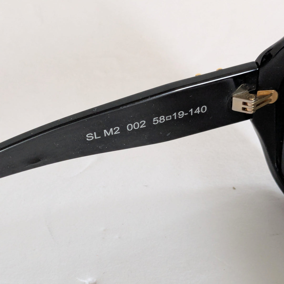 Saint Laurent SLM2 Black Sunglasses