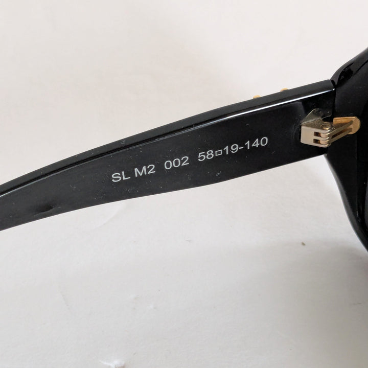 Saint Laurent SLM2 Black Sunglasses