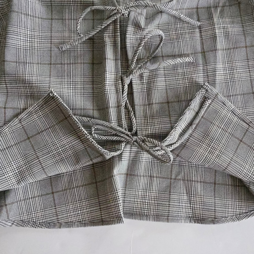 Express Plaid Vest Size Medium