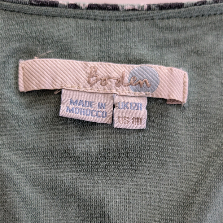 Boden Knit Faux Wrap Dress Size 8