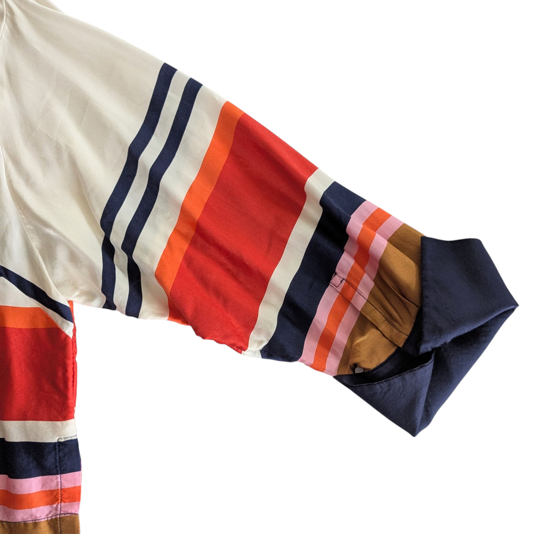 Anthropologie's Maeve Striped Top Size 1X