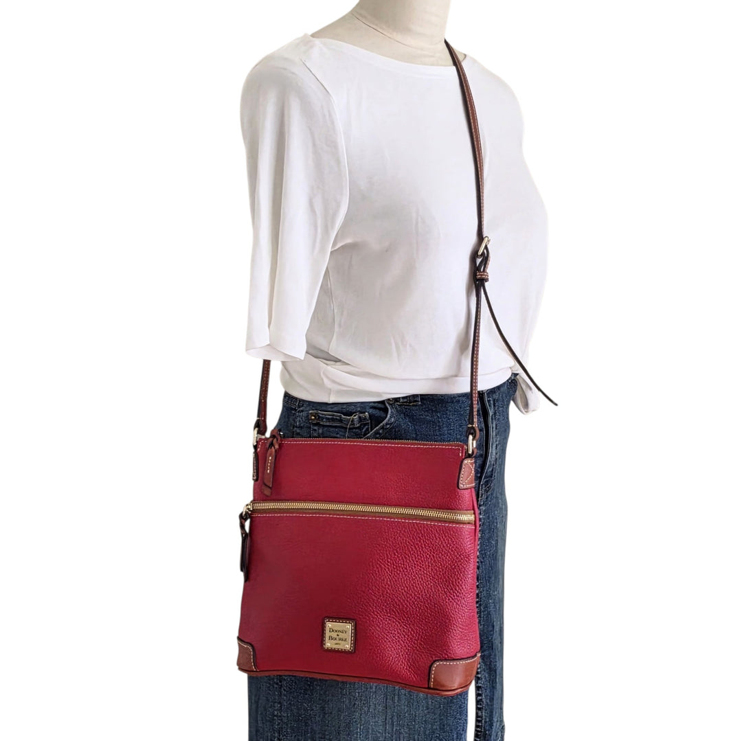 Dooney & Bourke Red Leather Crossbody