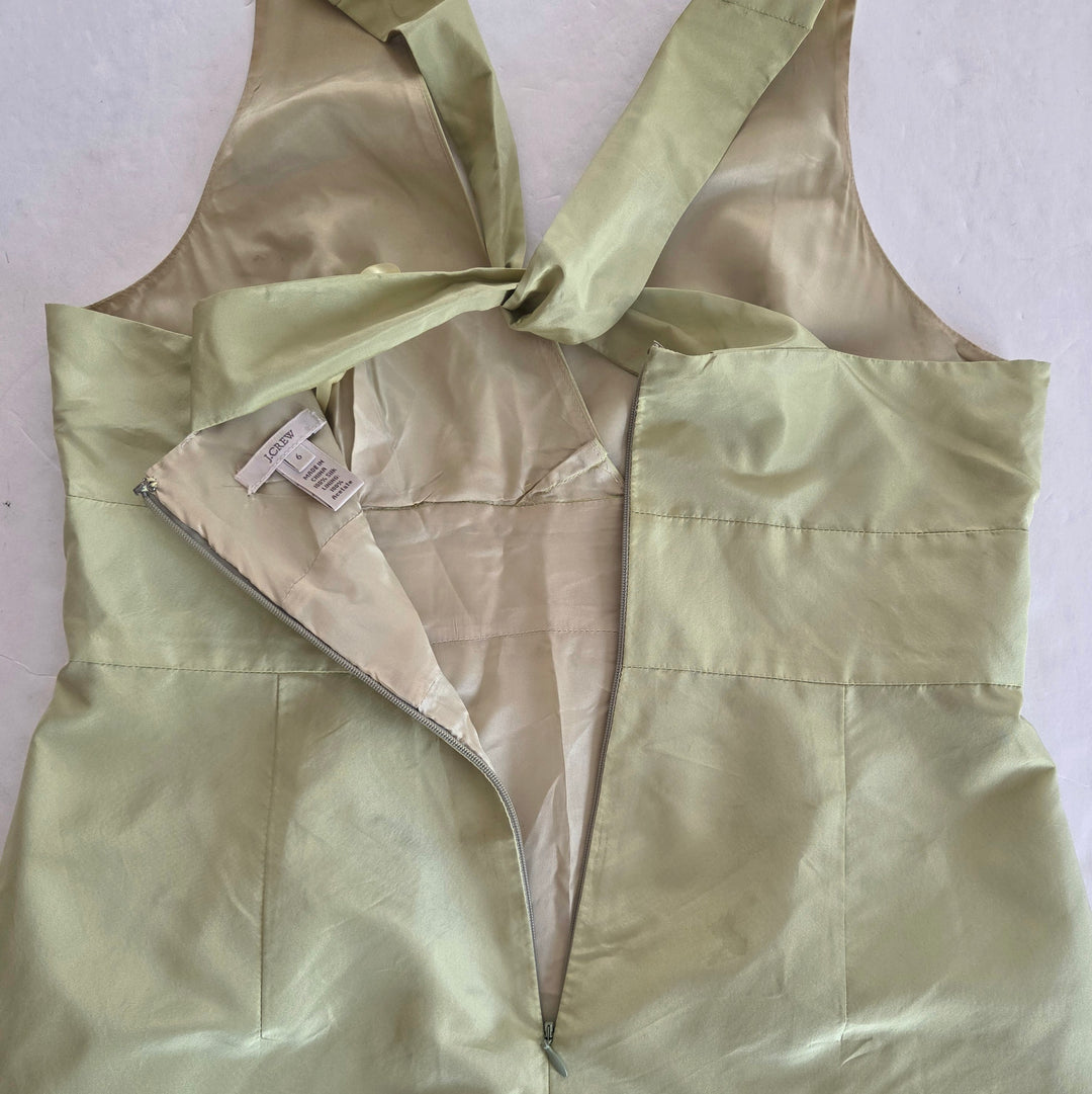 J. Crew Silk Taffeta Dress Size 6