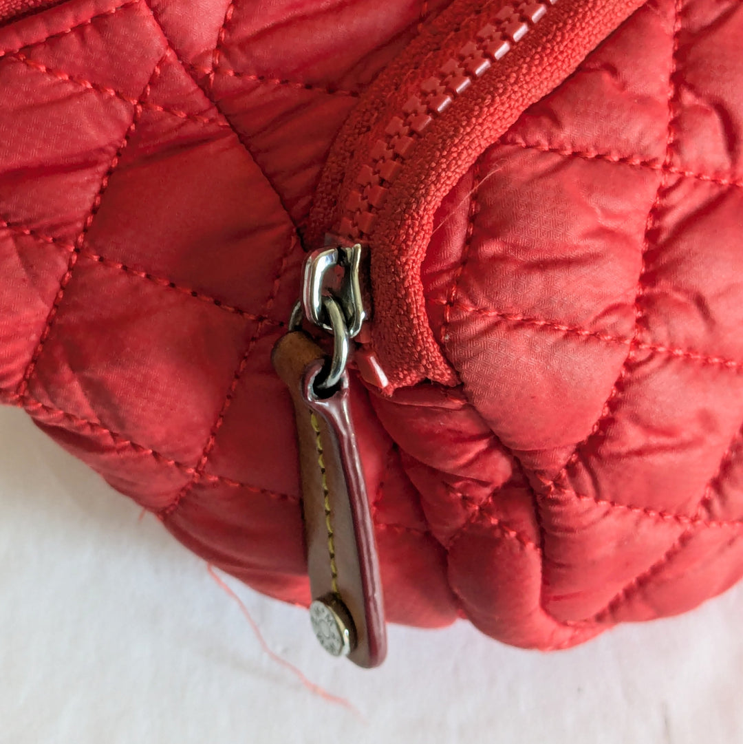 MZ Wallace Red Quilted Belt Bag