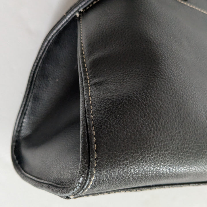 Tod's Girelli Black Leather Shoulder Bag